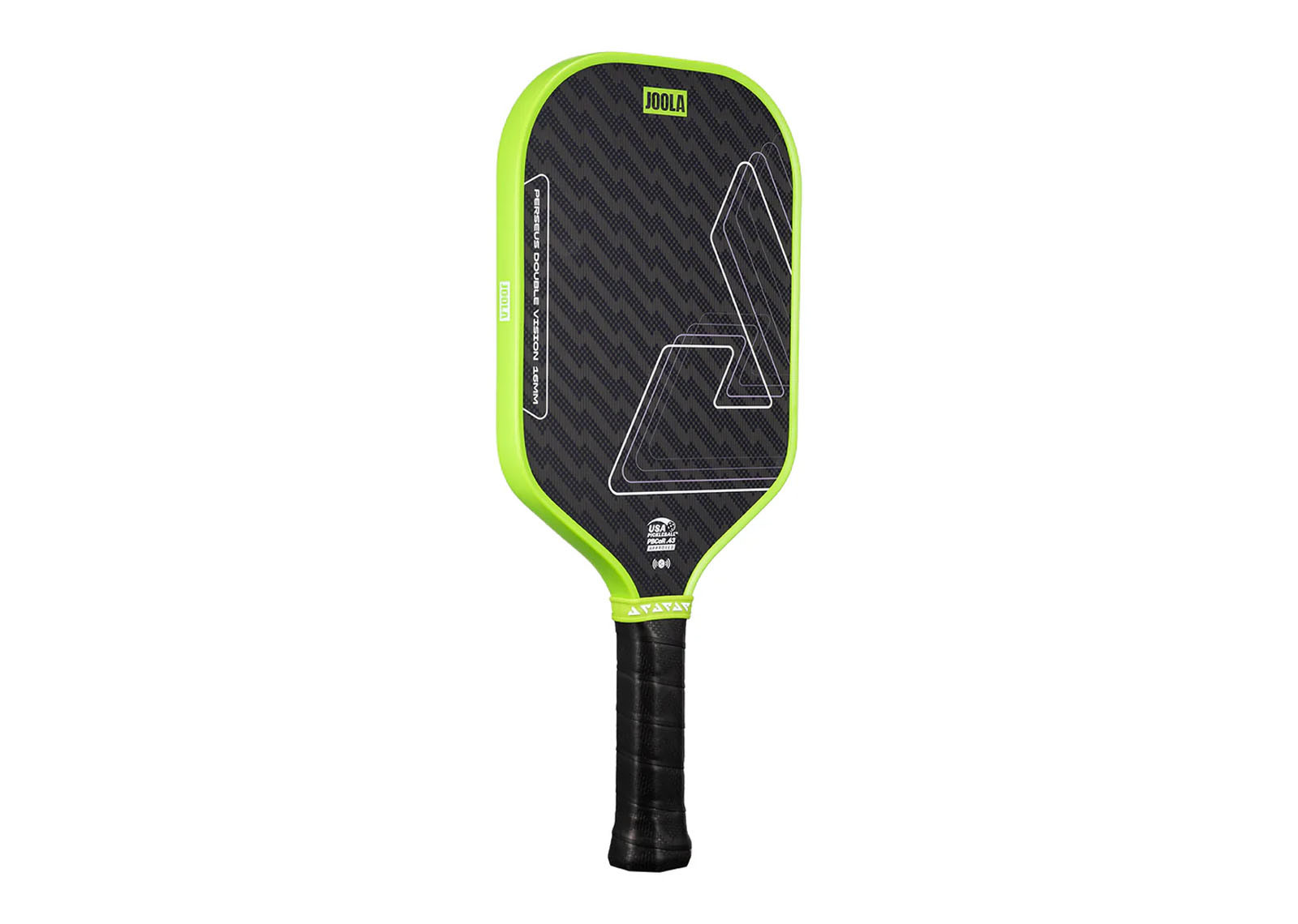 JOOLA PERSEUS DOUBLE VISION PICKLEBALL PADDLE 16MM SURGE GREEN image 2