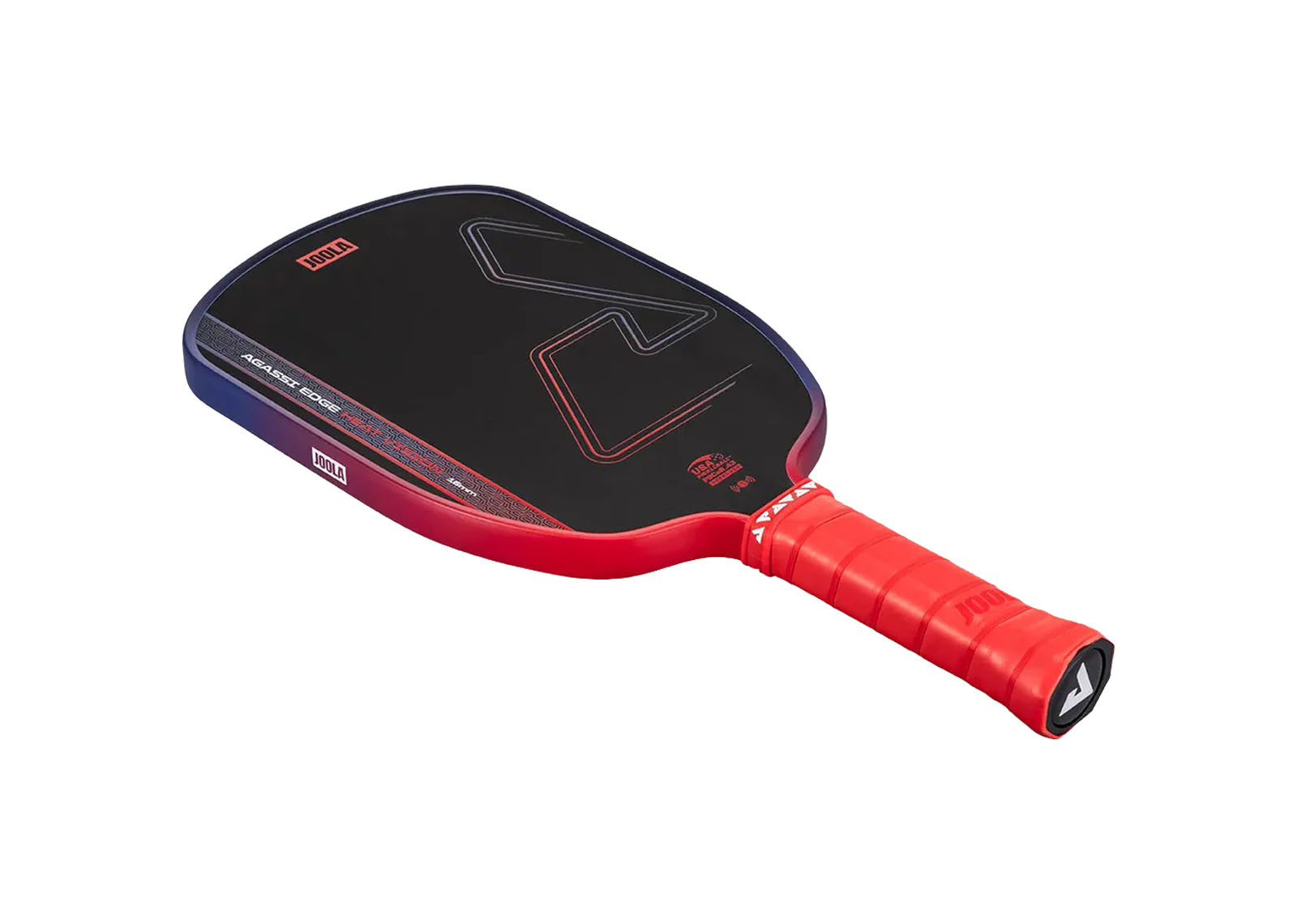 JOOLA AGASSI EDGE HEAT VISION PICKLEBALL PADDLE 16MM BLAZE RED image 3