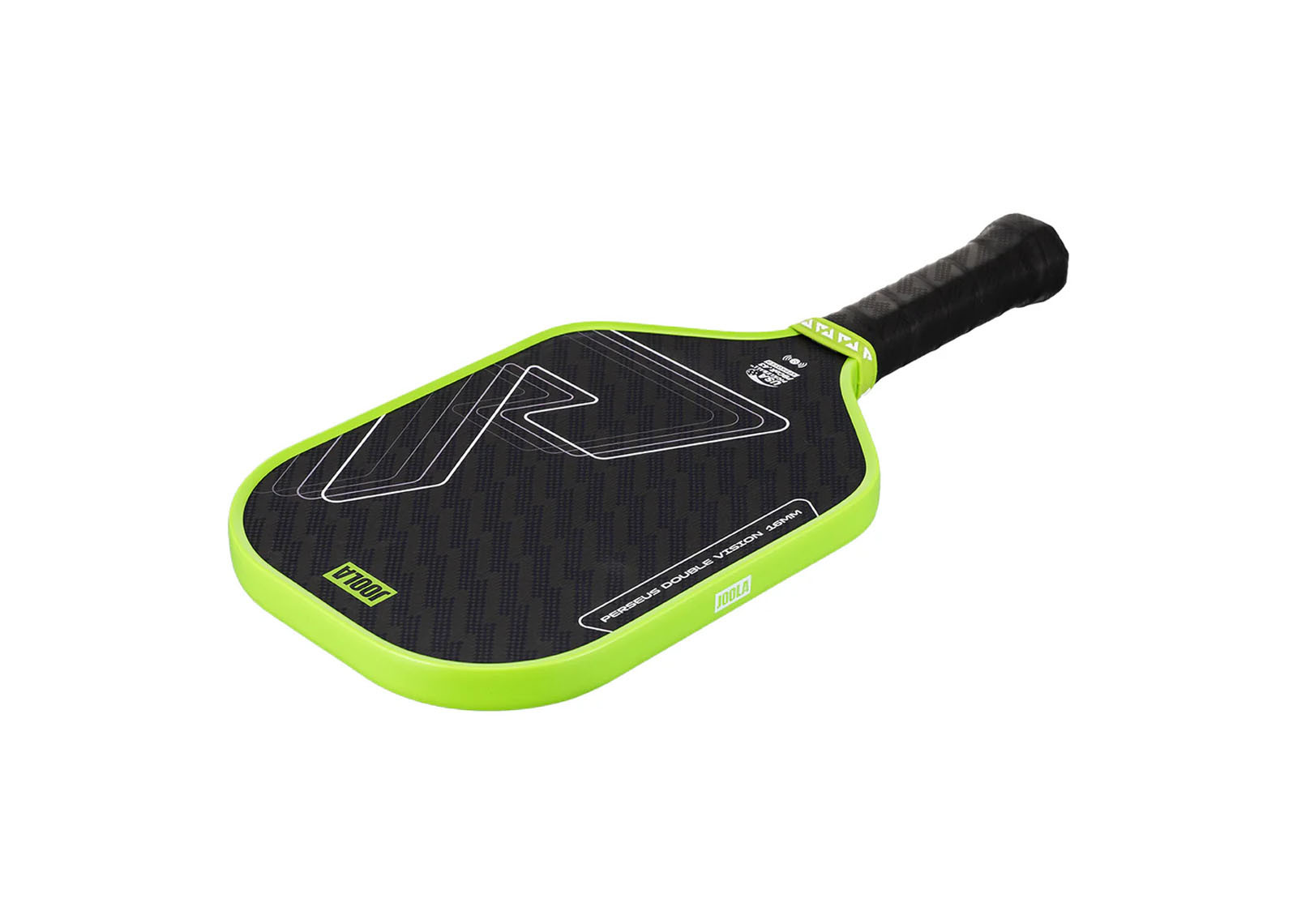 JOOLA PERSEUS DOUBLE VISION PICKLEBALL PADDLE 16MM SURGE GREEN image 4