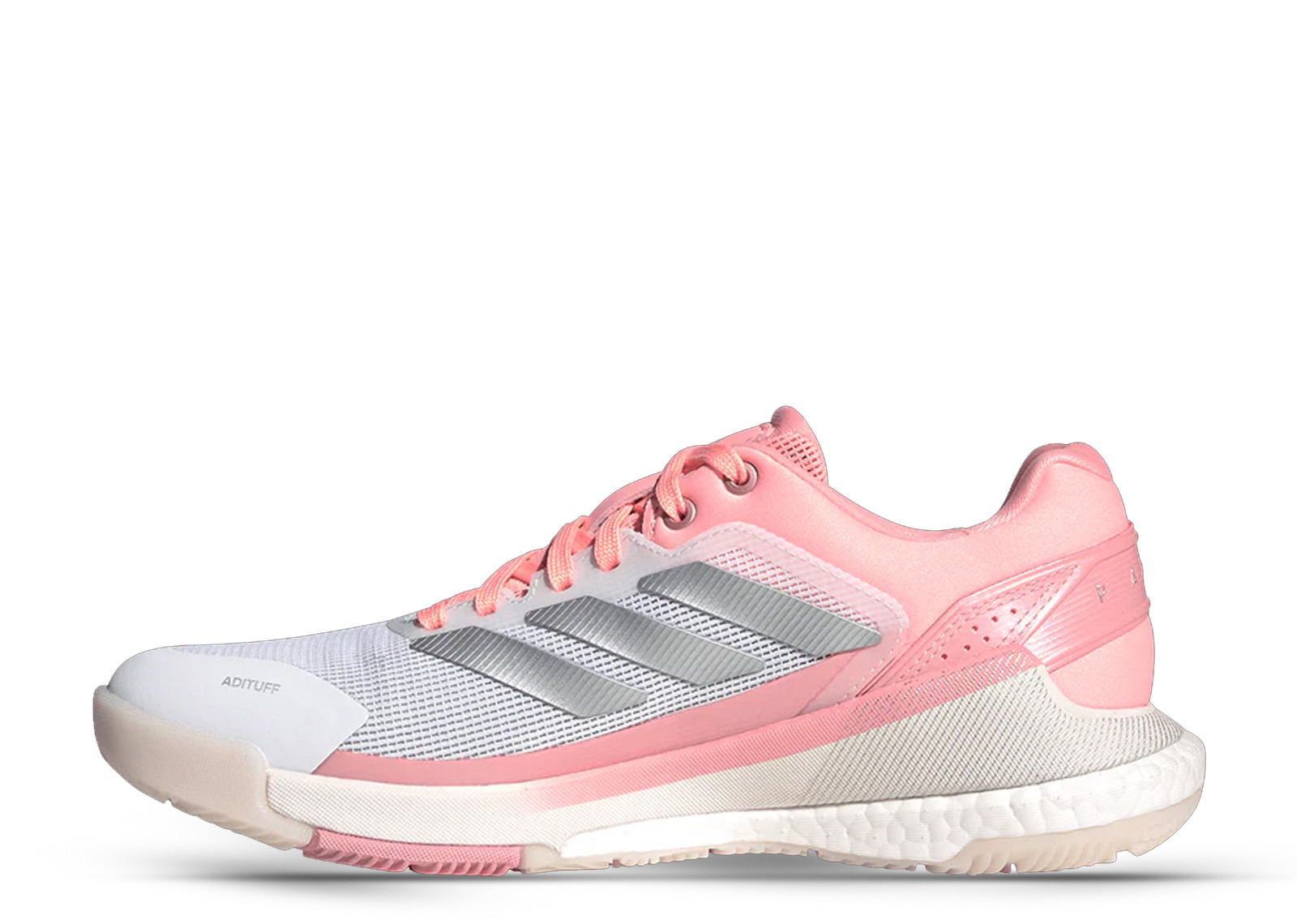 ADIDAS CRAZYQUICK BOOST PADEL WHITE SILVER PINK W image 2