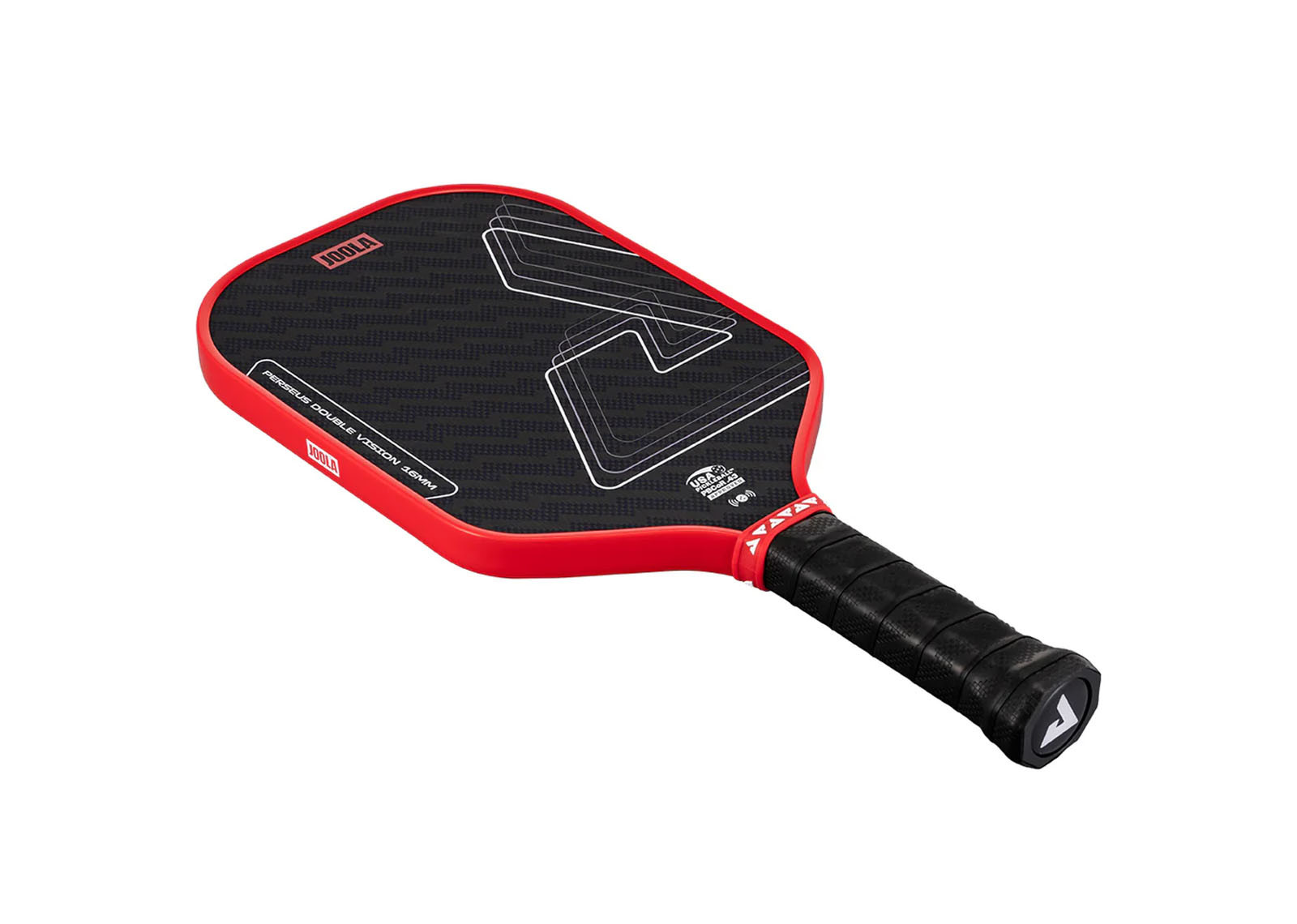 JOOLA PERSEUS DOUBLE VISION PICKLEBALL PADDLE 16MM BLAZE RED image 3