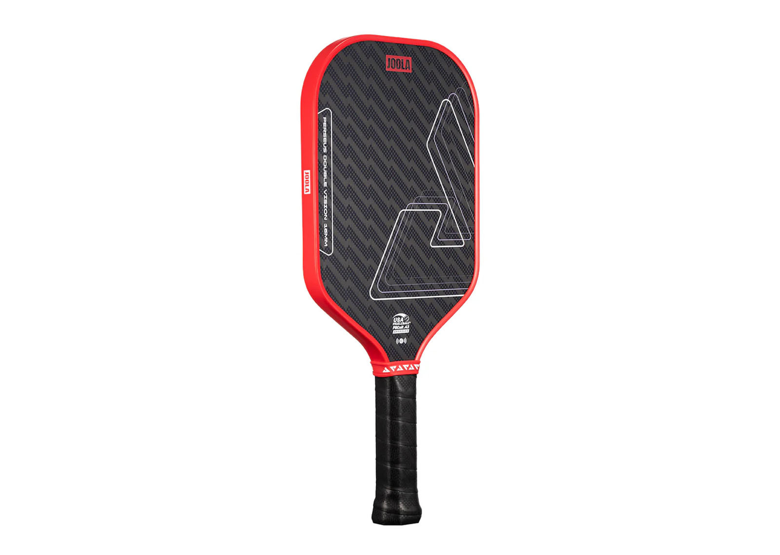 JOOLA PERSEUS DOUBLE VISION PICKLEBALL PADDLE 16MM BLAZE RED image 2