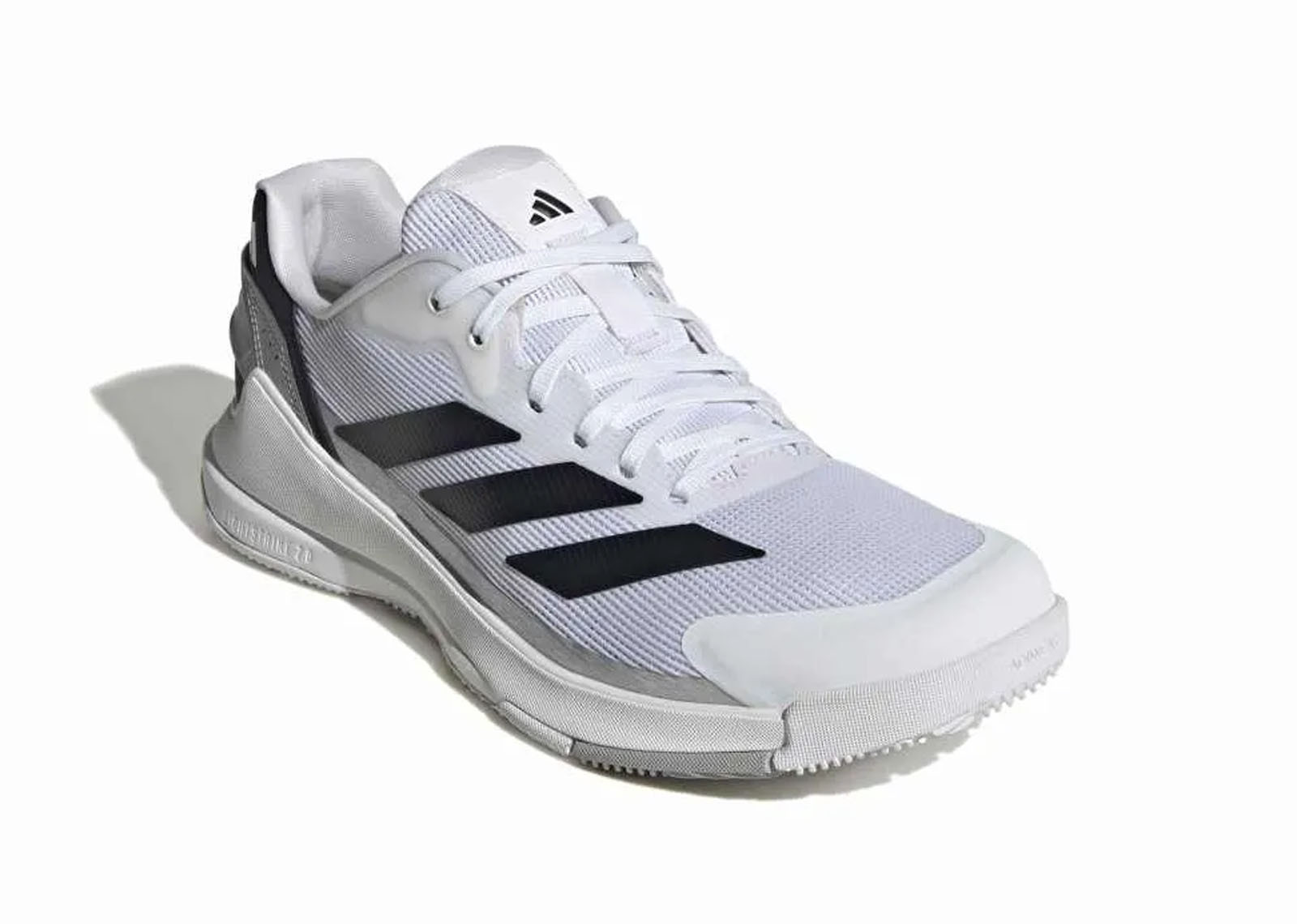 ADIDAS CRAZYQUICK LS PADEL SILVER WHITE BLACK image 3