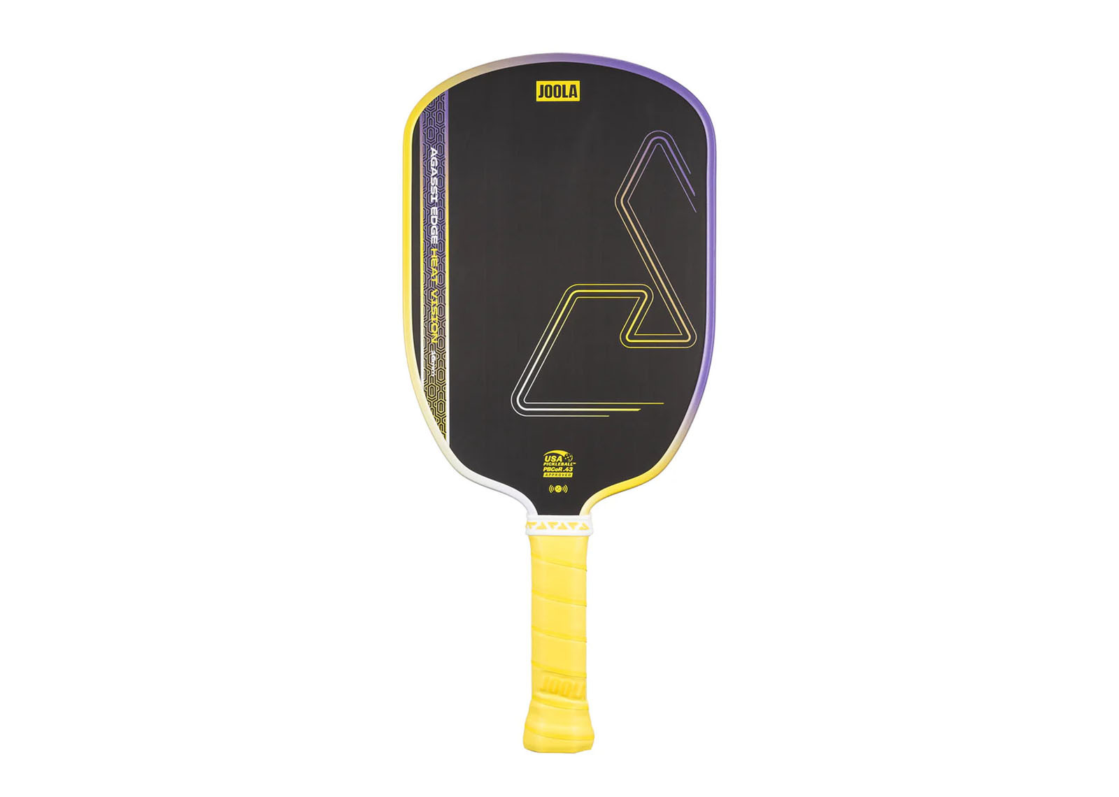 JOOLA AGASSI EDGE HEAT VISION PICKLEBALL PADDLE 16MM JOOLA YELLOW image 1