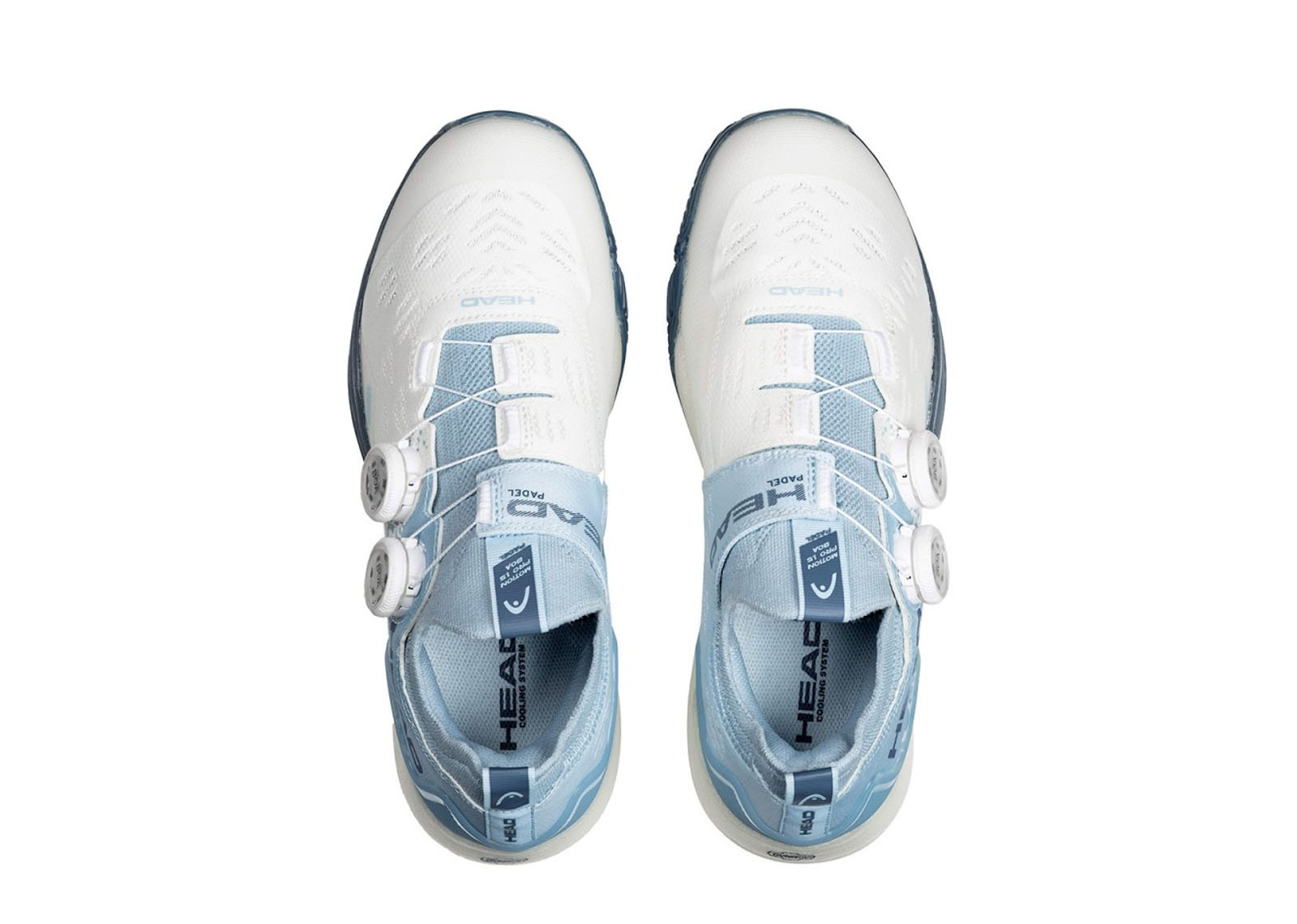 HEAD MOTION PRO 1.5 BOA PADEL WHITE LIGHT BLUE  image 4