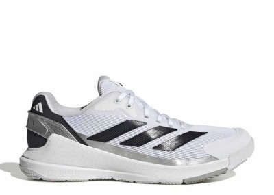 ADIDAS CRAZYQUICK LS PADEL SILVER WHITE BLACK